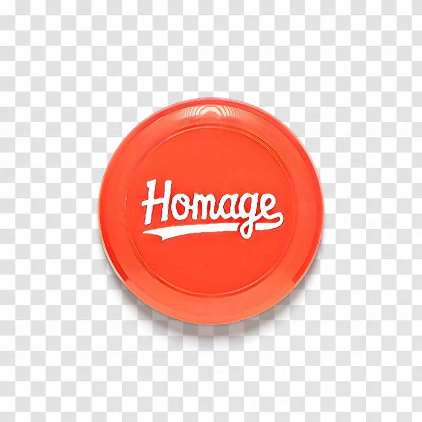Orange Background - Homage - Logo Badge Transparent PNG