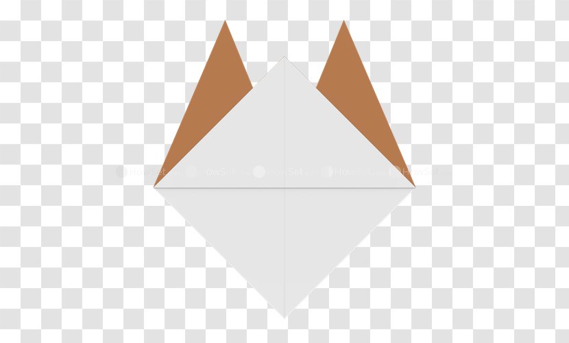 Line Triangle Origami Transparent PNG