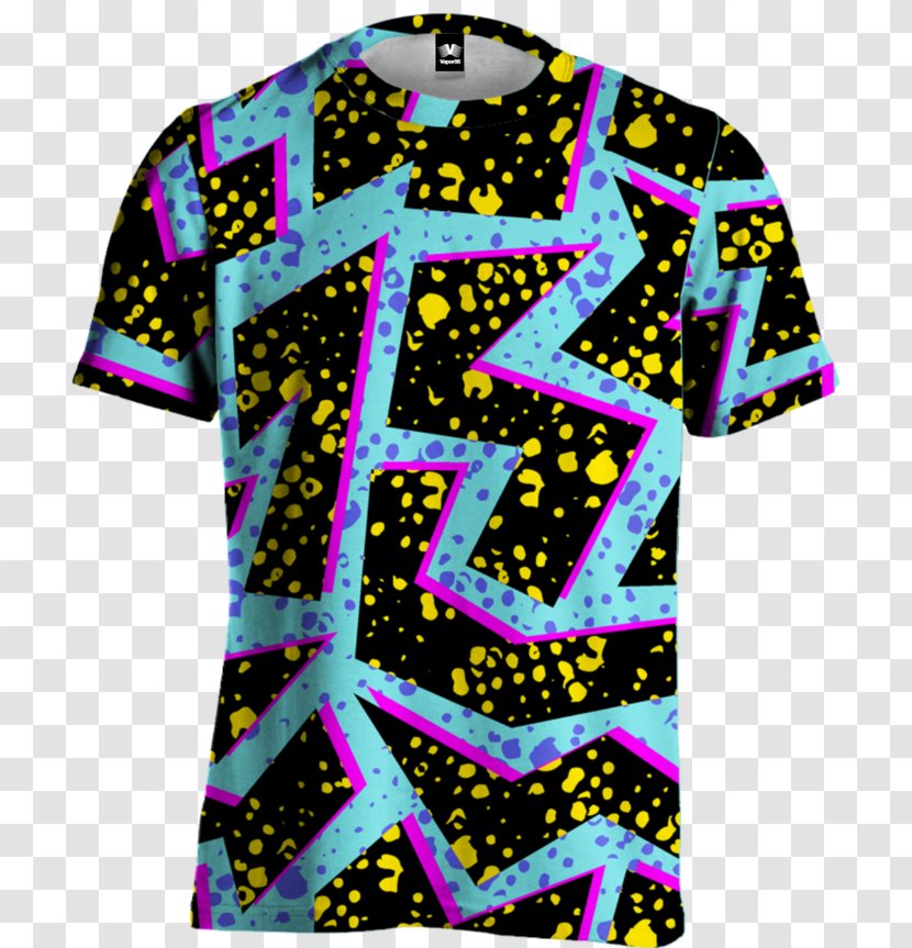 T-shirt 1980s Pattern - Symbol Transparent PNG