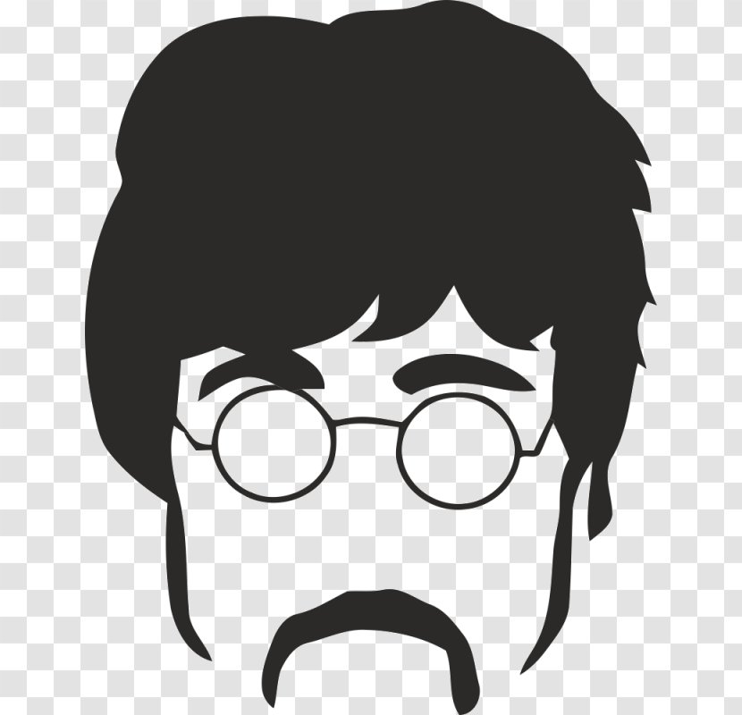 The Beatles Abbey Road Sgt. Pepper's Lonely Hearts Club Band Stencil - Tree - John Lennon Transparent PNG