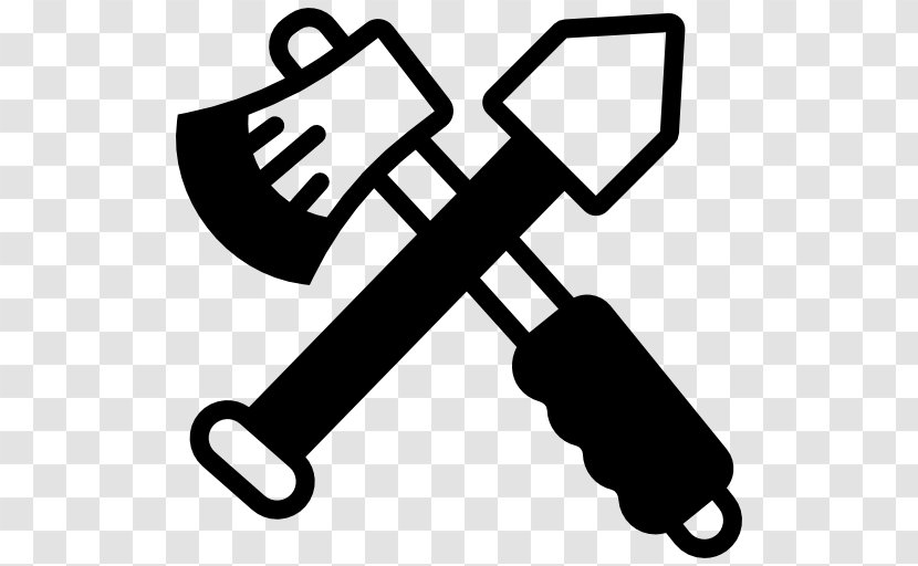 Building Tools - Black And White - Axe Transparent PNG
