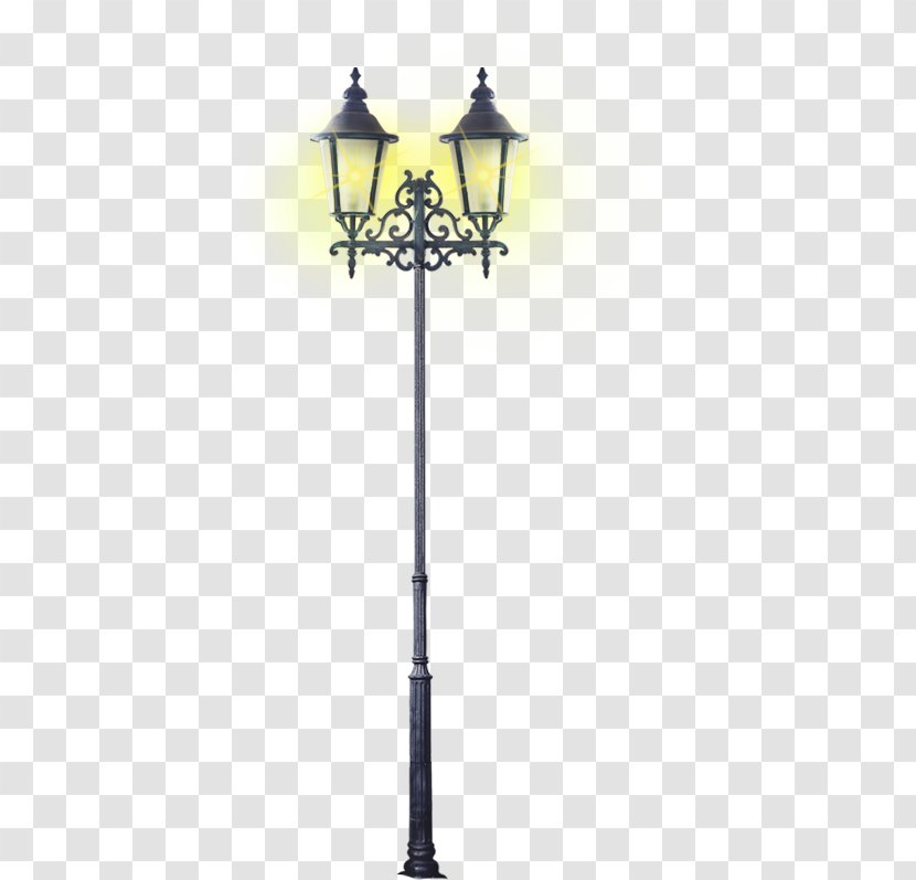 Street Light Lantern - Braved Yellow Retro Lights Transparent PNG