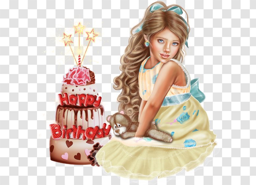 Birthday Cake Torte Child Doll - Frame Transparent PNG