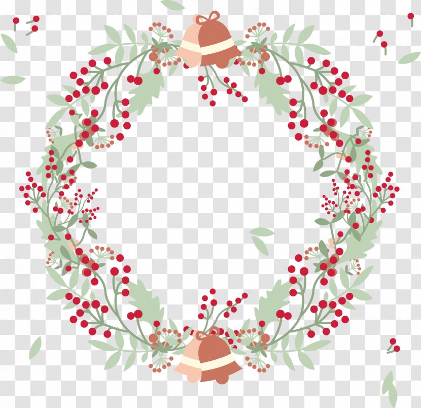 Wreath Twig Designer Christmas Pattern - Branch - Bridal Bouquet Transparent PNG