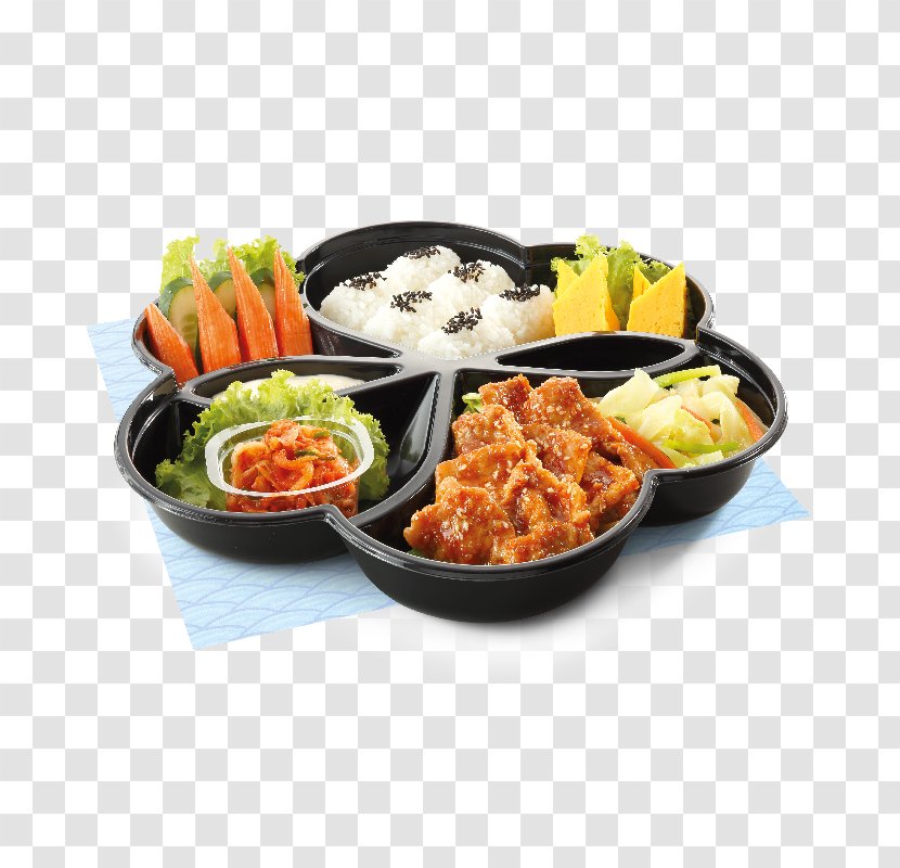 Korean Cuisine Japanese Bento Lunch Sushi - Chopsticks Transparent PNG