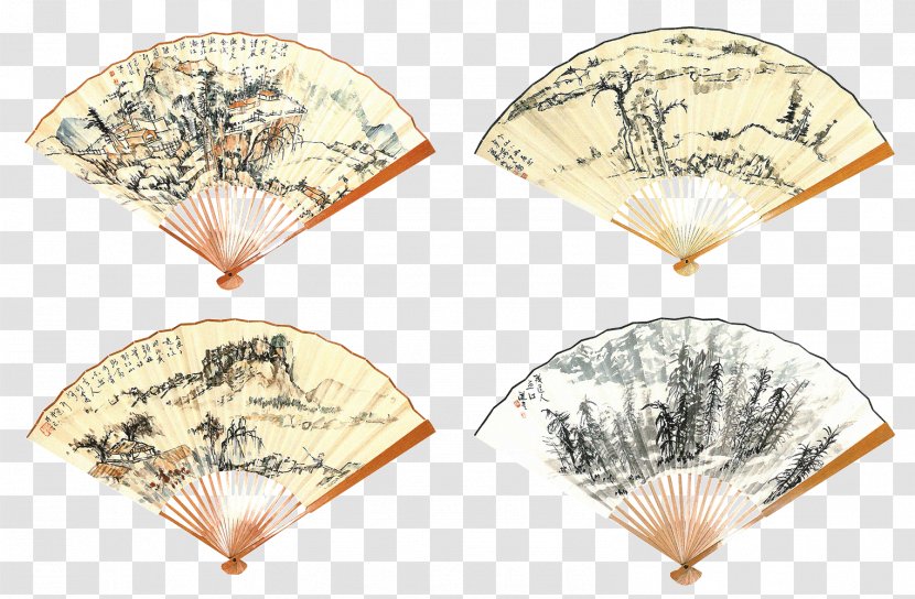 Art 我相 Culture Education Seashell - Hand Fan - Investment Fund Transparent PNG