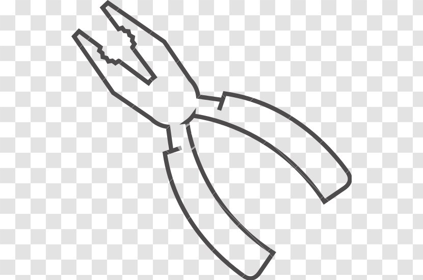 Pliers Tool - Spanners - Handsaw Transparent PNG