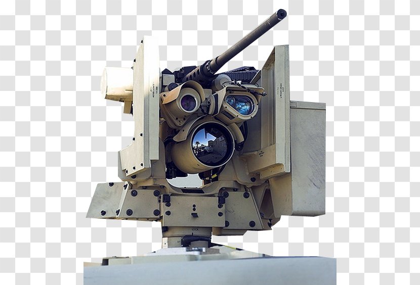 Remote Weapon Station Firearm .50 BMG CROWS - Frame - Heavy Machine Gun Turrets Transparent PNG