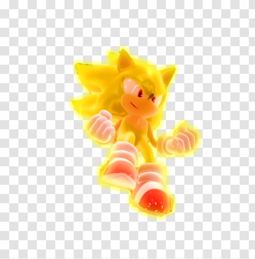Figurine - Orange - Super Sonic Transparent PNG