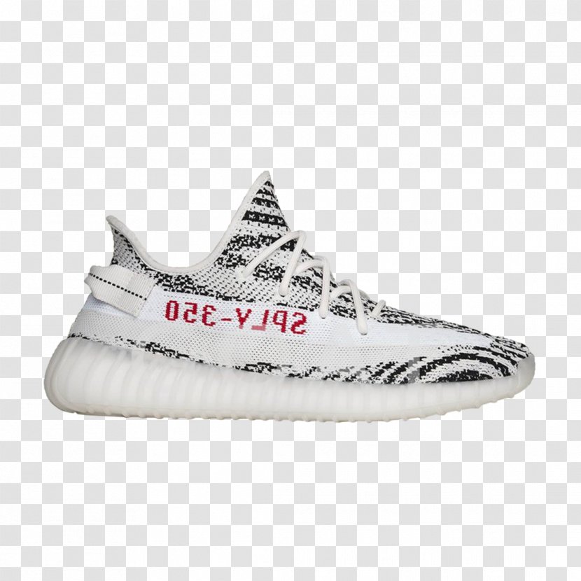Adidas Yeezy Sneakers Shoe White Transparent PNG