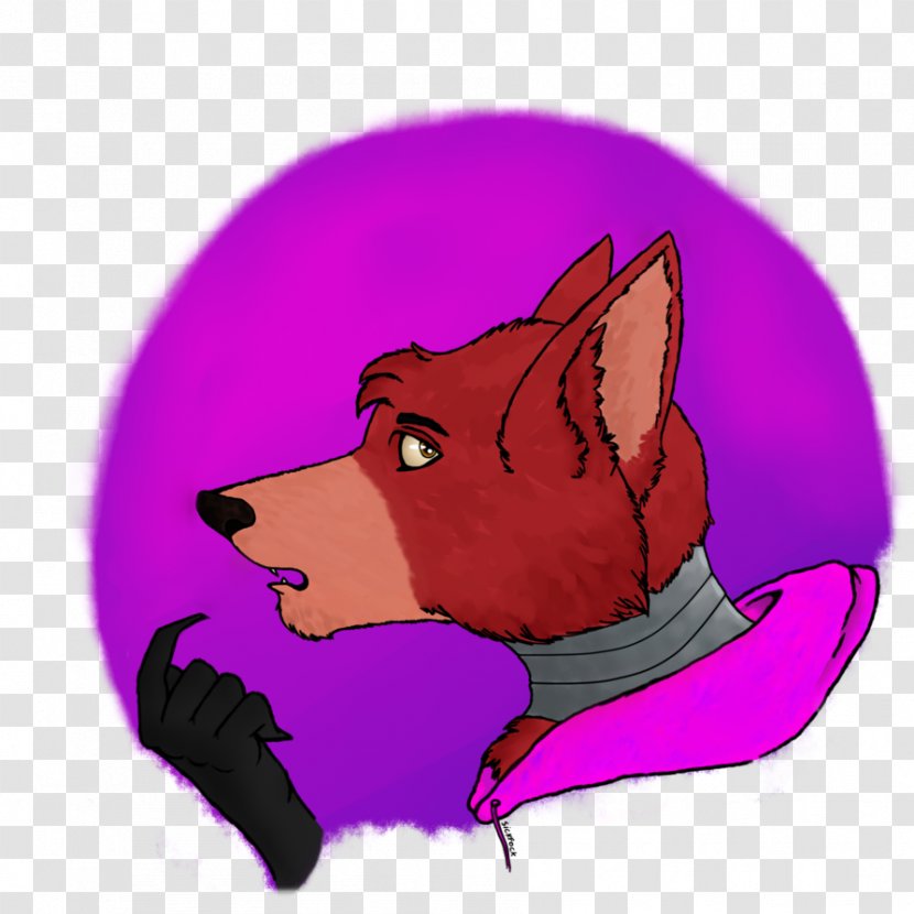 Dog Snout Whiskers Pyrocynical - Pink Transparent PNG