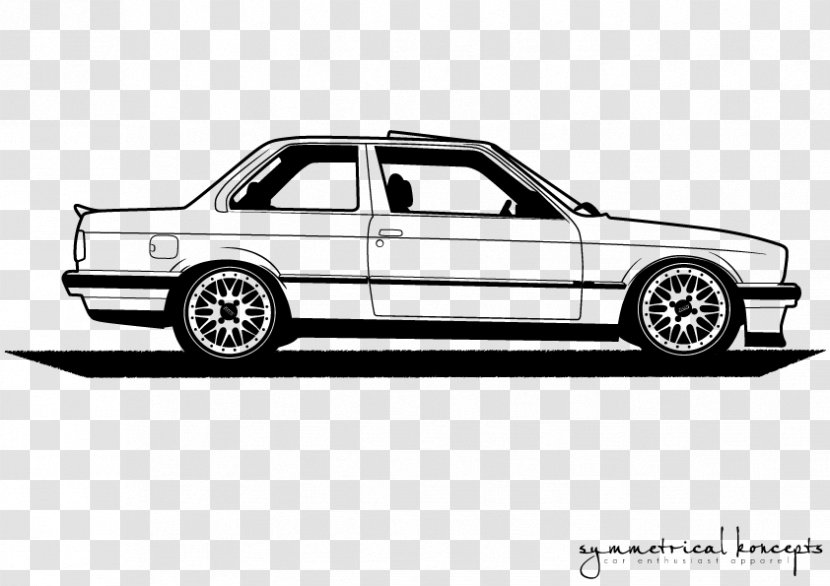 BMW M3 3 Series Car 5 - Technology - Bmw Vector Silhouette Transparent PNG