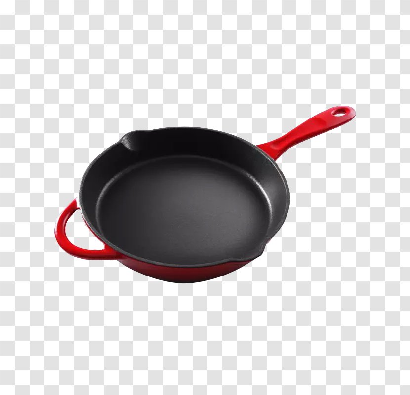 Cast Iron Cast-iron Cookware Stock Pot Vitreous Enamel Frying Pan - Skillet Transparent PNG