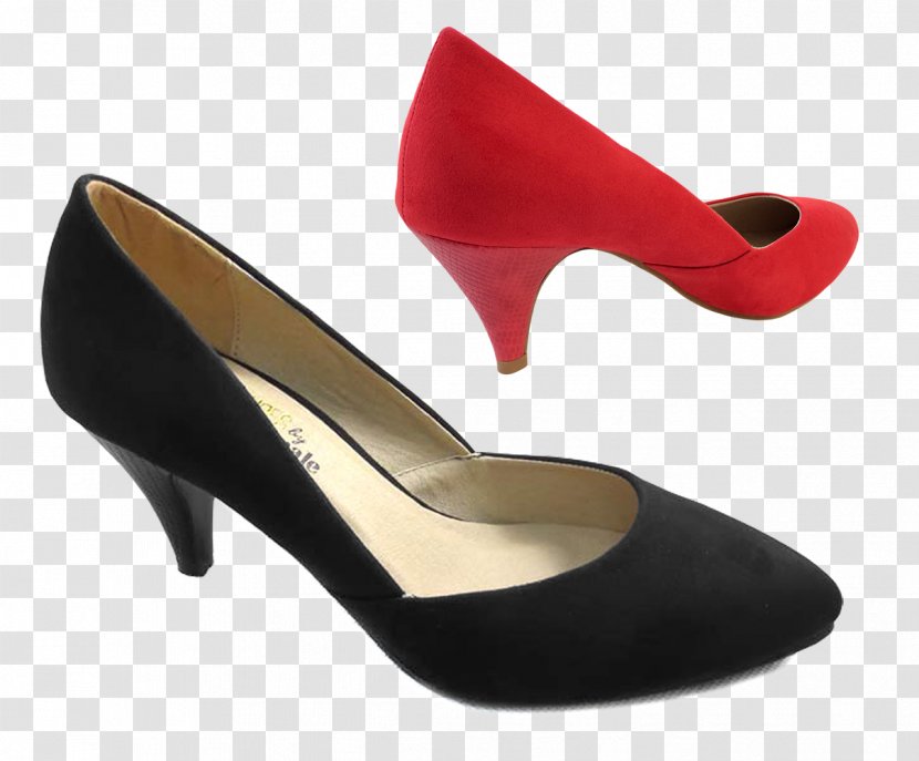 Suede Mary Jane Shoe Heel - Design Transparent PNG
