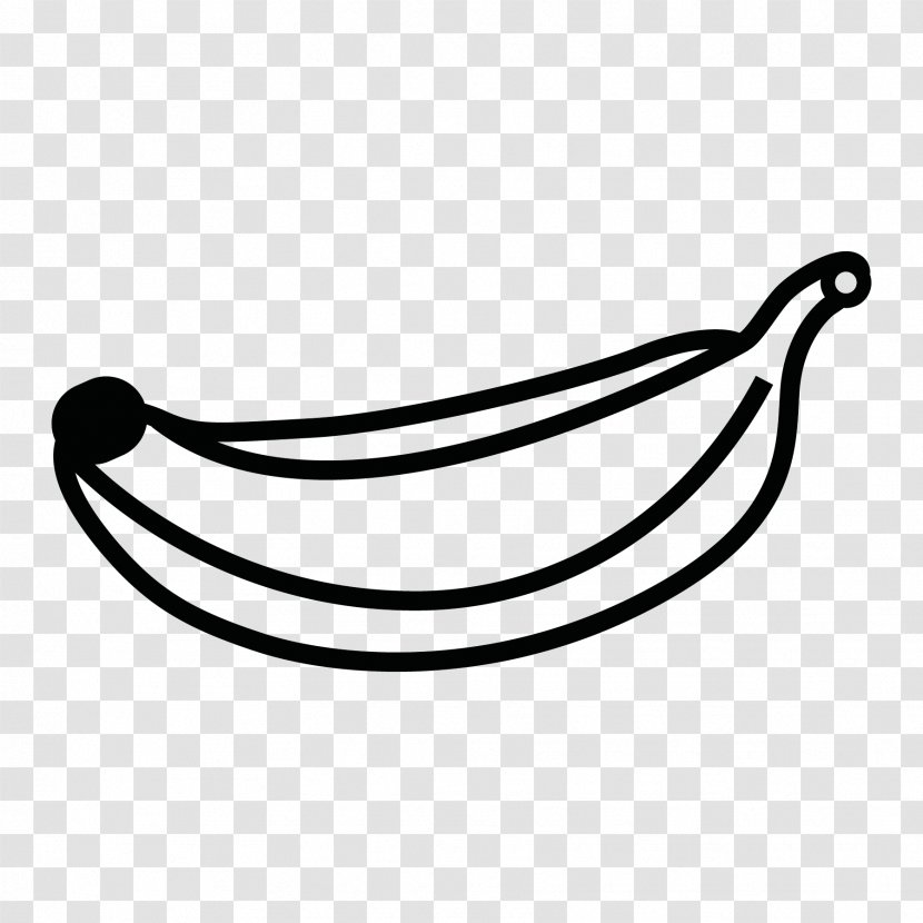 Clip Art Line - Legume - Banana Pictogram Transparent PNG