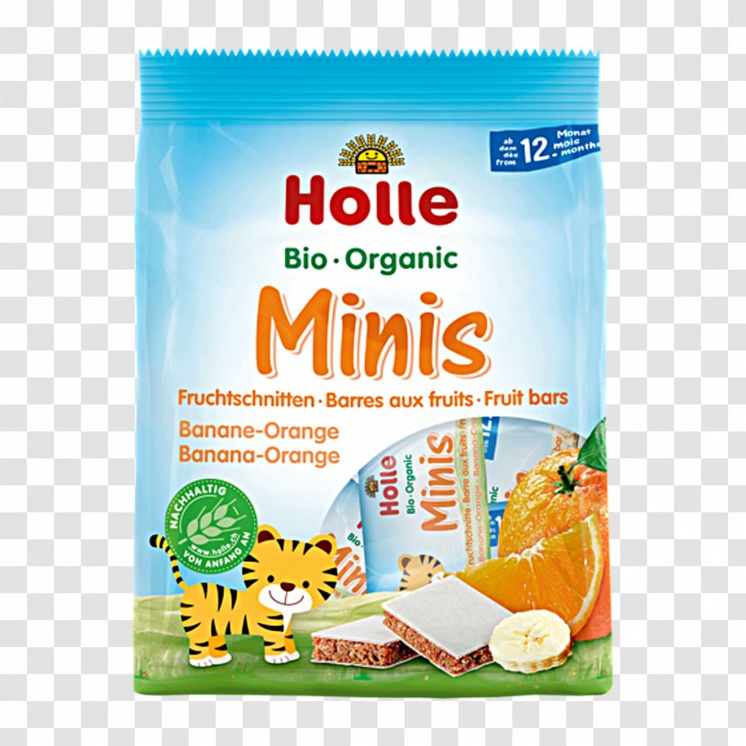 Organic Food Baby Banana Orange Infant - 100 Natural Transparent PNG