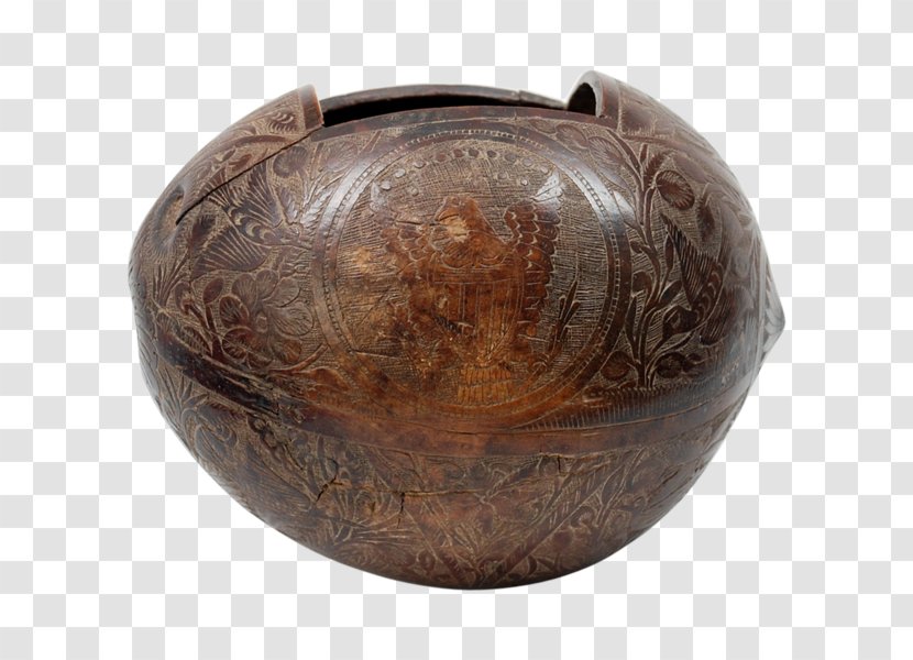 Copper Bronze Bowl - Artifact - Continental Carved Transparent PNG