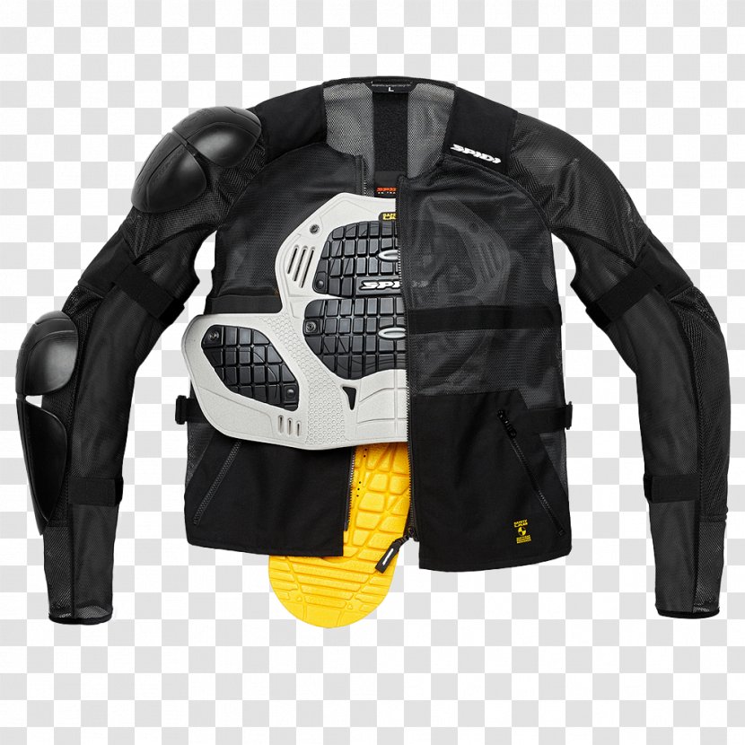 Spidi Airtech Armor Jacket - Motorcycle Protective Clothing - (Sz 2XL/3XL Only) Textile MotorcycleJacket Transparent PNG
