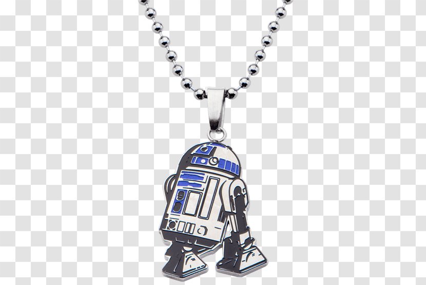R2-D2 Locket C-3PO Anakin Skywalker Necklace - Empire Strikes Back Transparent PNG