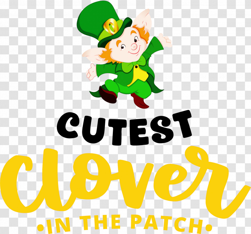 Cutest Clover Saint Patrick Patricks Day Transparent PNG
