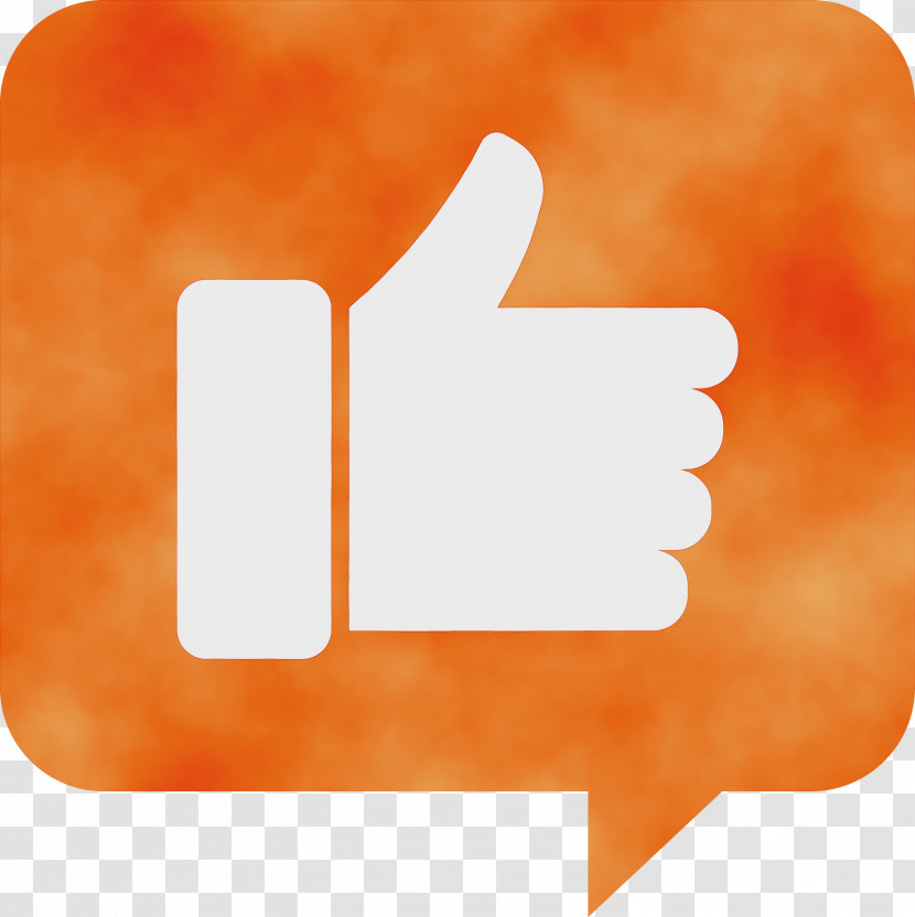Thumb Signal Icon Transparent PNG
