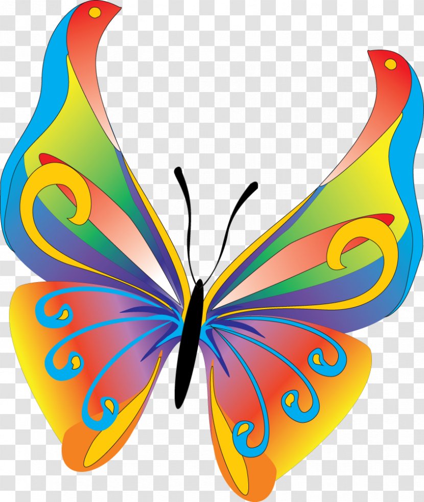 Butterfly Clip Art Openclipart Free Content Image - Wing - Drawing Transparent PNG