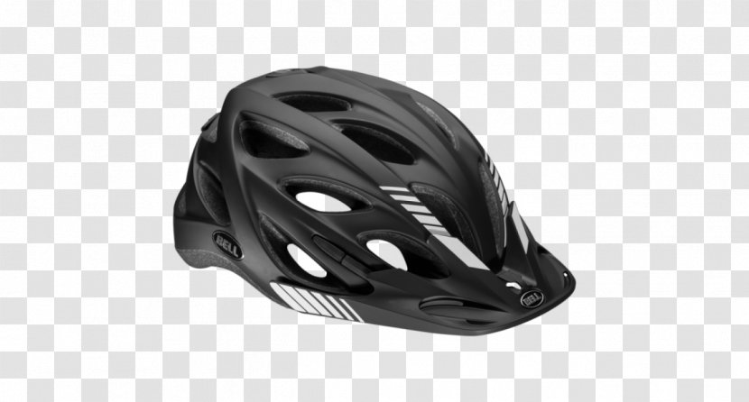 Bicycle Helmet Cycling - Black And White - Image Transparent PNG