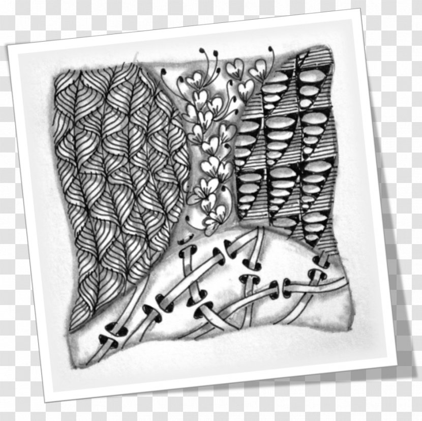 Drawing /m/02csf Randomness Butterfly Pattern - Artwork - Zetangle Transparent PNG