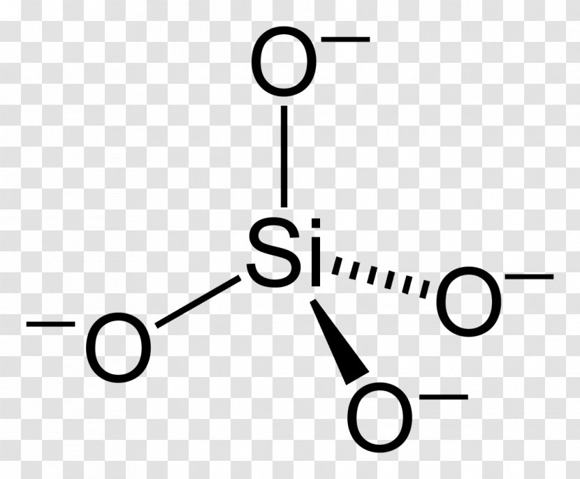 Lewis Structure Silicate Minerals Structural Formula - Area Transparent PNG