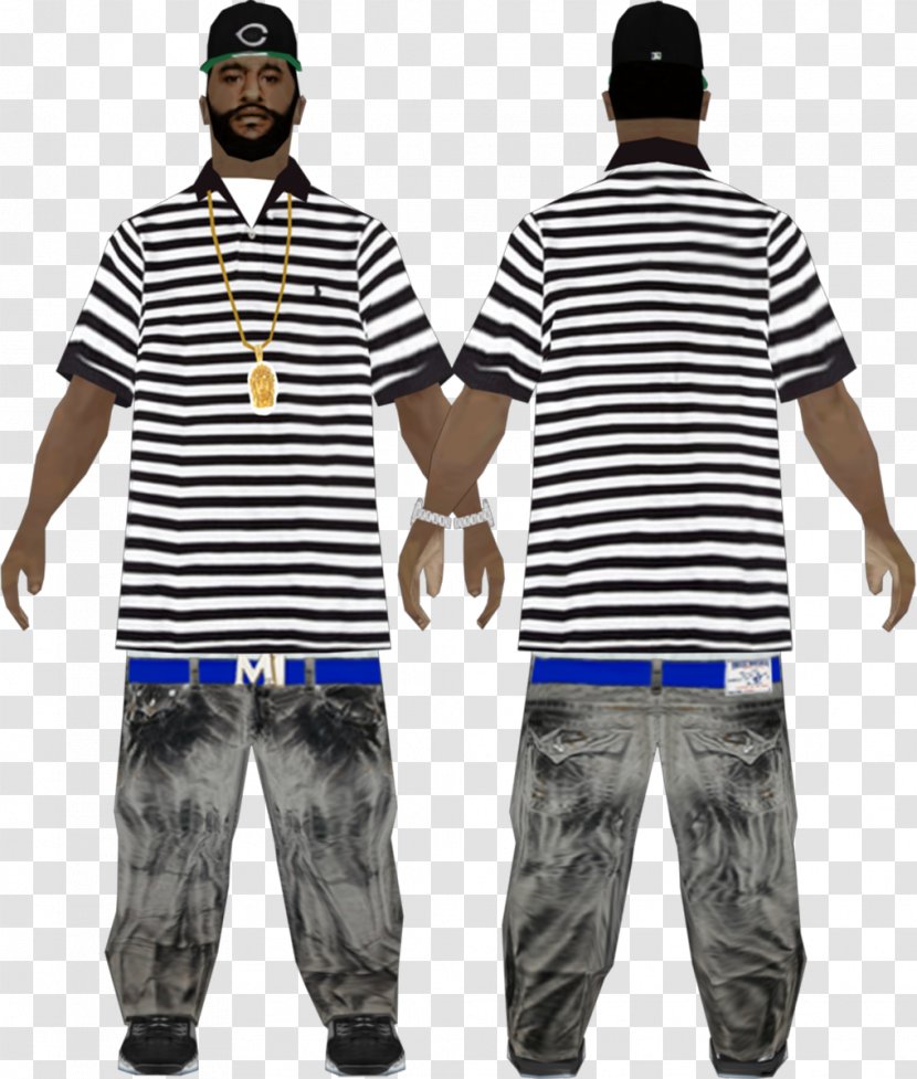 San Andreas Multiplayer Grand Theft Auto: Polo Dread Mod T-shirt - Costume - Role-playing Transparent PNG