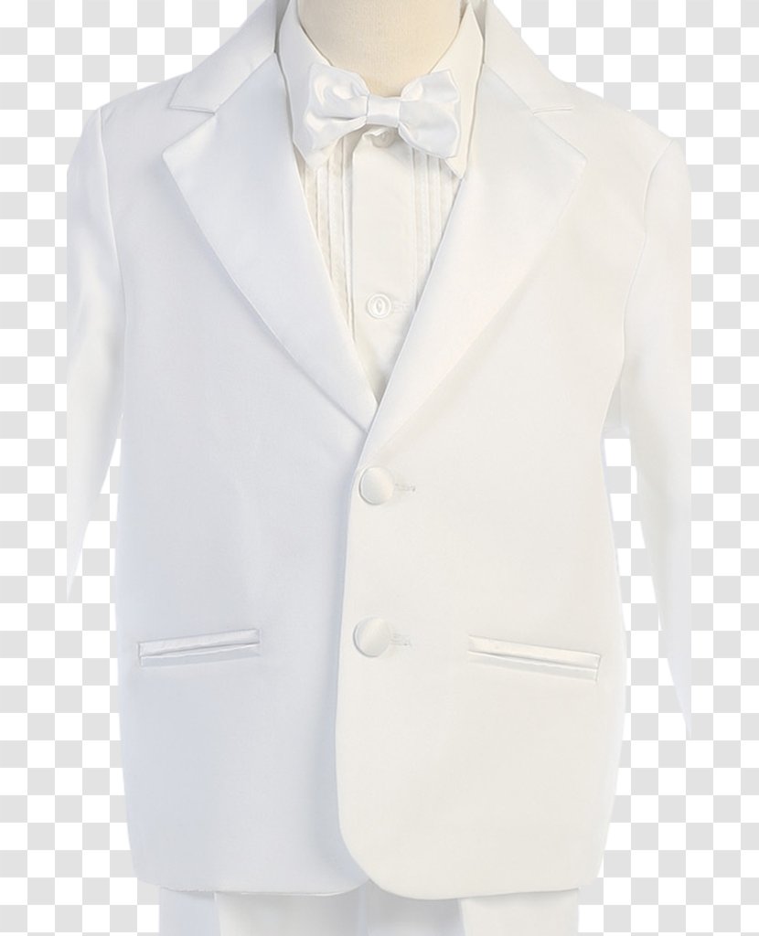 Tuxedo Blazer Collar Neck Button - Coat And Tie Transparent PNG