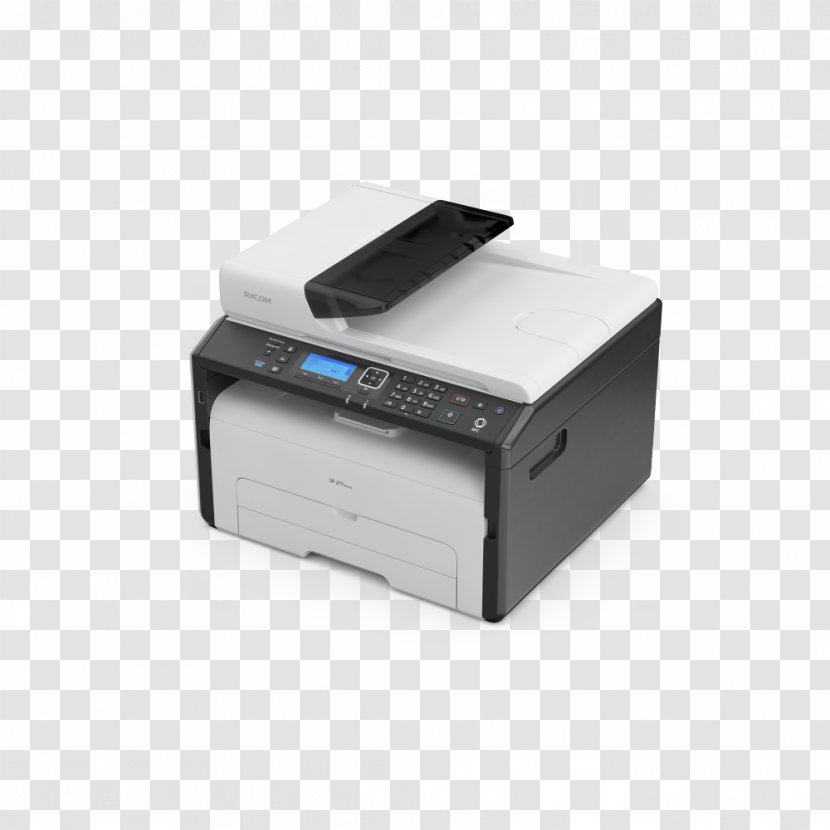 Multi-function Printer Ricoh Toner Cartridge - Electronic Device Transparent PNG