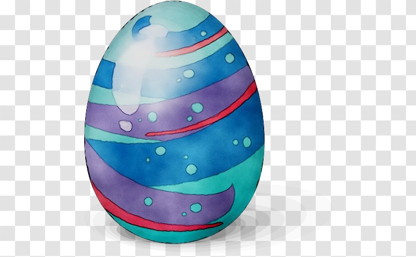 Easter Egg Product Design Sphere - Blue Transparent PNG