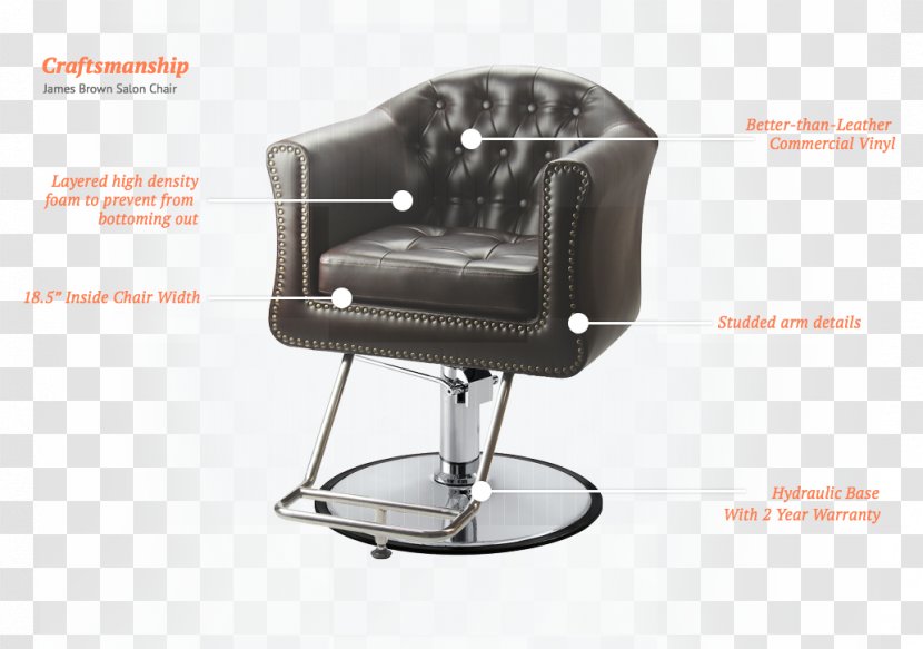 Barber Chair Beauty Parlour Transparent PNG