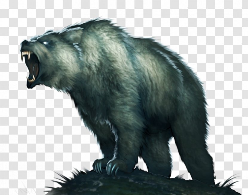 Grizzly Bear Animal - Terrestrial Transparent PNG