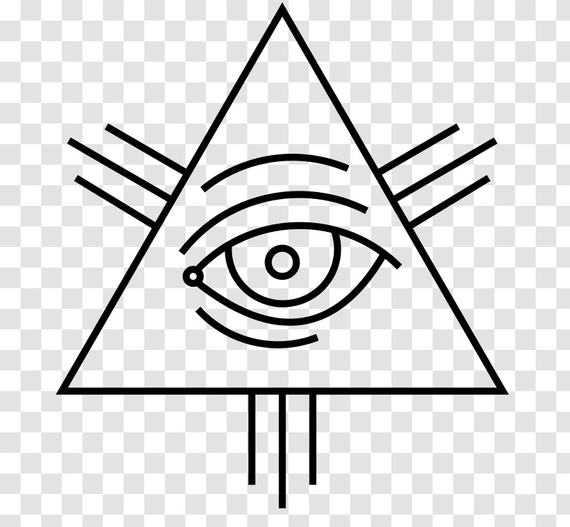 Eye Of Providence Symbol Freemasonry Divine - Symmetry Transparent PNG