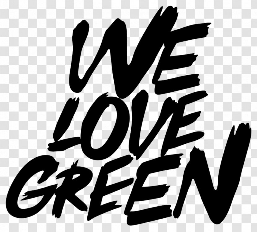 We Love Green Festival Logo Child Brand - Hm - Bidon Transparent PNG