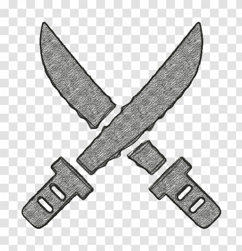 Weapons Icon Crossed Swords Icon Japanese Culture Icon Transparent PNG