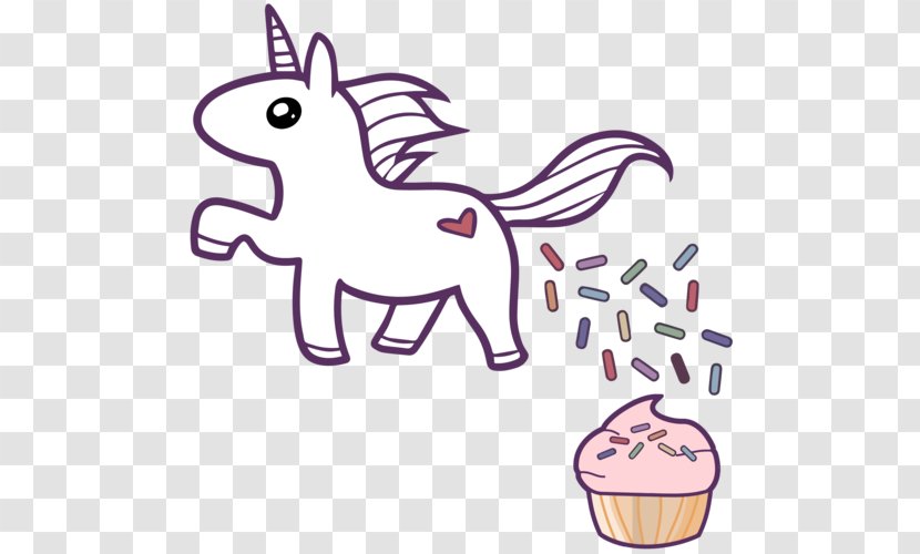 How To Draw Drawing Image Sketch Unicorn - Sprinkles Large Transparent PNG