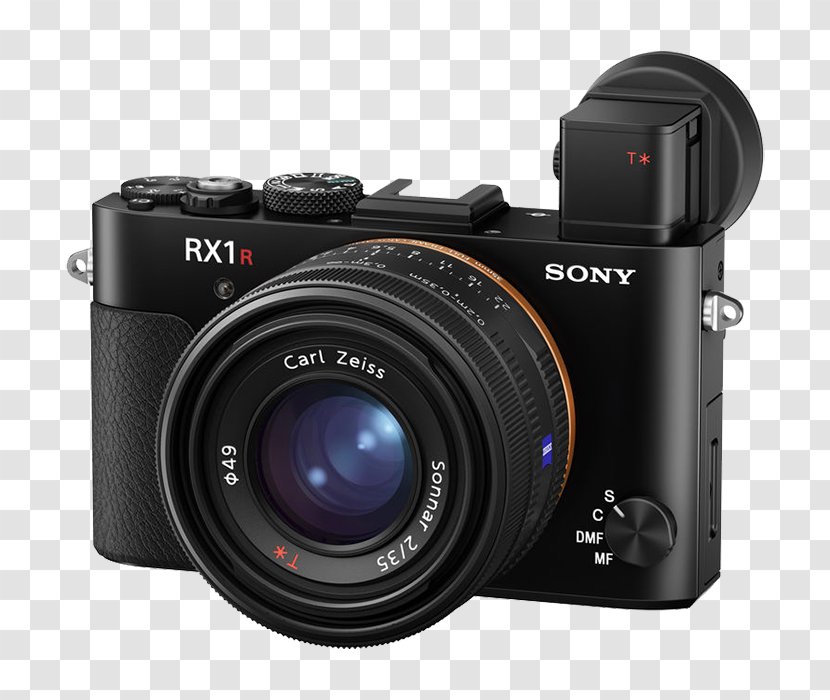 Sony Cyber-shot DSC-RX1R DSC-RX100 VI Digital Camera Point-and-shoot Full Frame Premium Still - Lens Transparent PNG