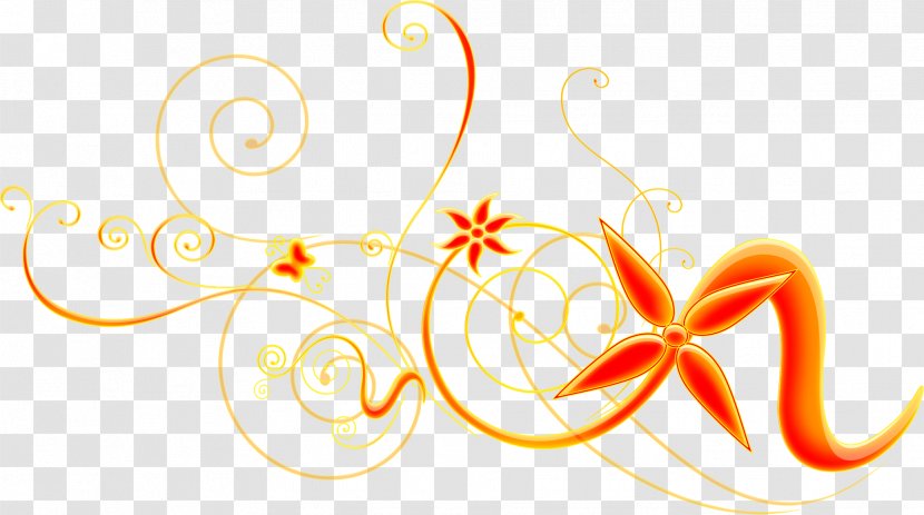 Clip Art Image Ornament - Motif - Yellow Transparent PNG