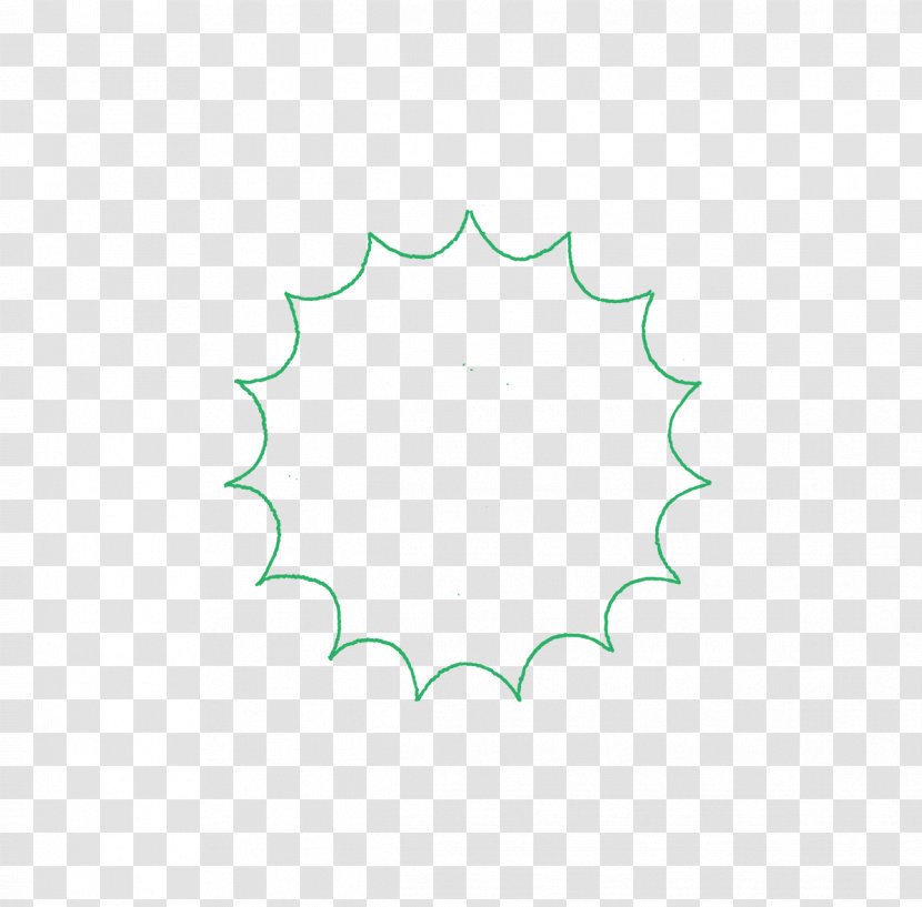 Circle Logo Point Angle - White Transparent PNG