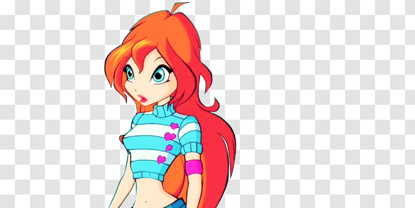 Bloom Roxy Tecna Nickelodeon - Heart Transparent PNG