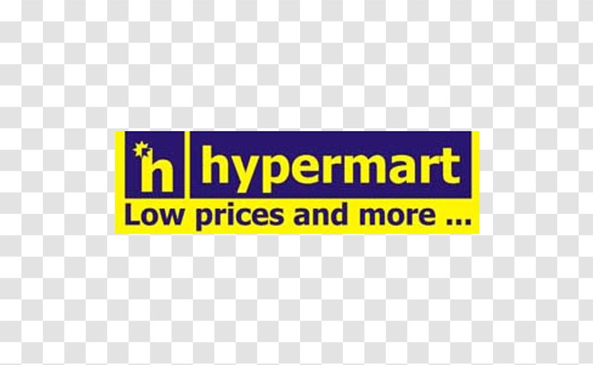 Hypermart Logo Business Hypermarket - Signage Transparent PNG