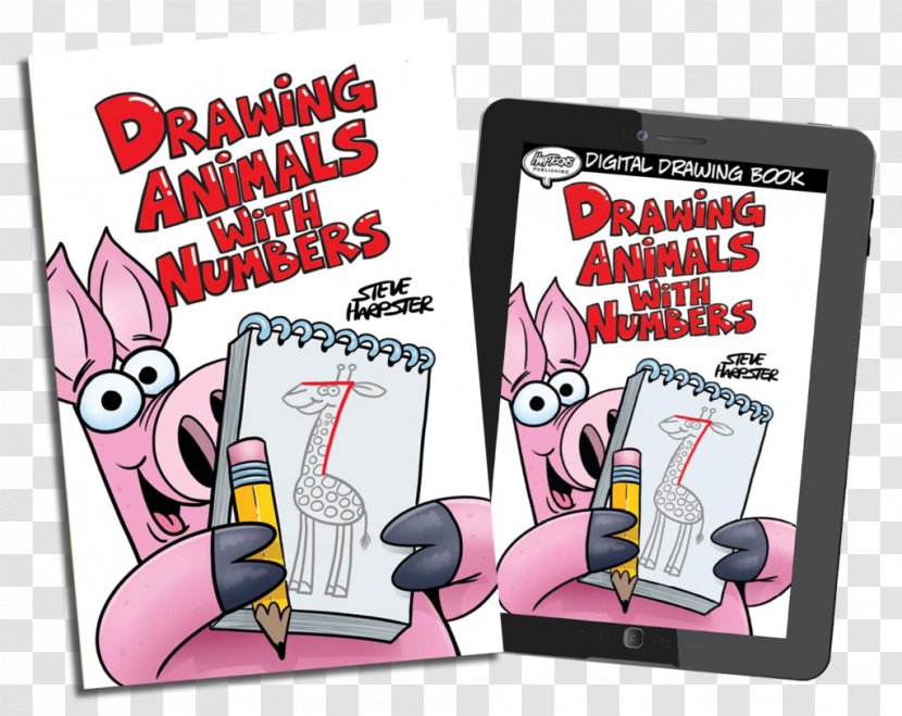 How To Draw Animals Drawing With Numbers Book Painting - Doodle Transparent PNG
