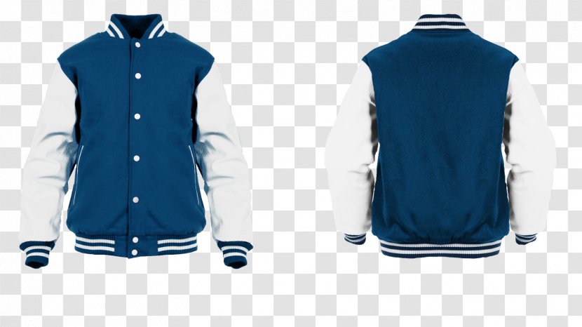 T-shirt Jacket Letterman Clothing Varsity Team - Tshirt Transparent PNG