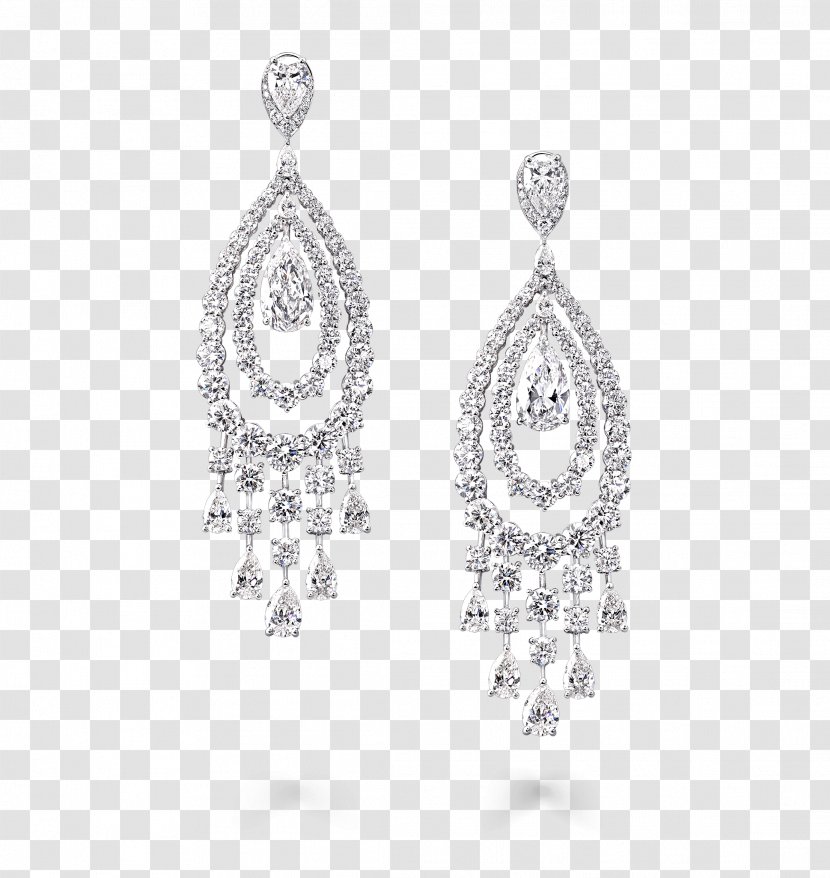 Earring 71st British Academy Film Awards Graff Diamonds Jewellery - Charms Pendants Transparent PNG