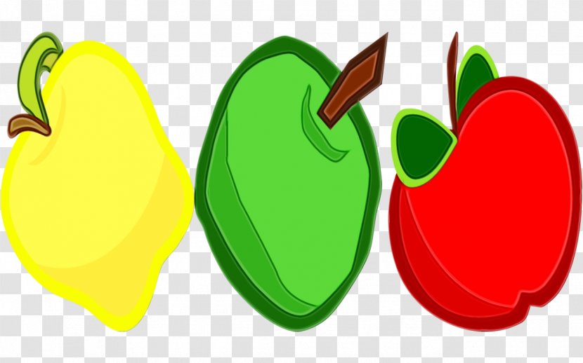 Green Fruit Pear Plant Leaf - Apple - Food Transparent PNG