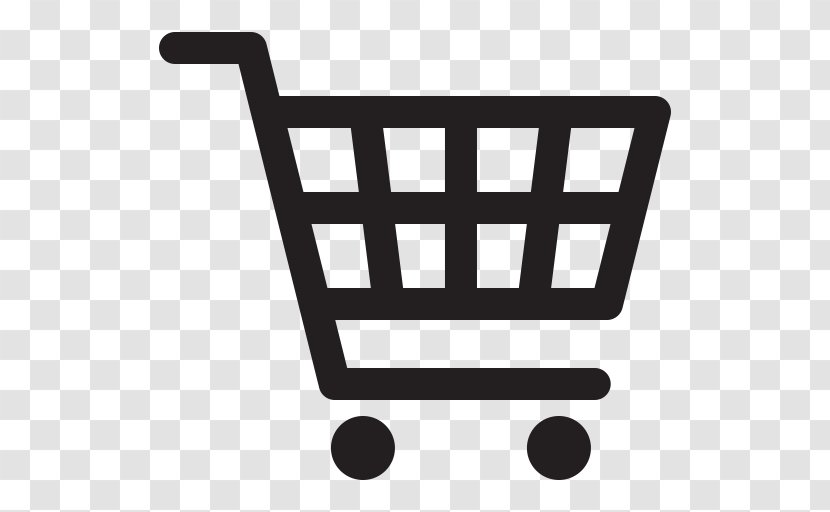 Shopping Cart Retail - Black - Push Transparent PNG