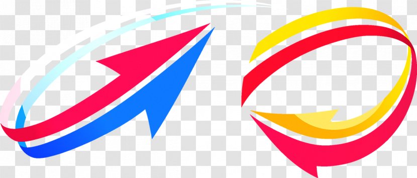 Download Arrow Euclidean Vector - Logo - Colorful Transparent PNG